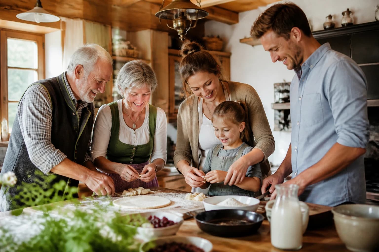 Familie Baumann im Allgäu
