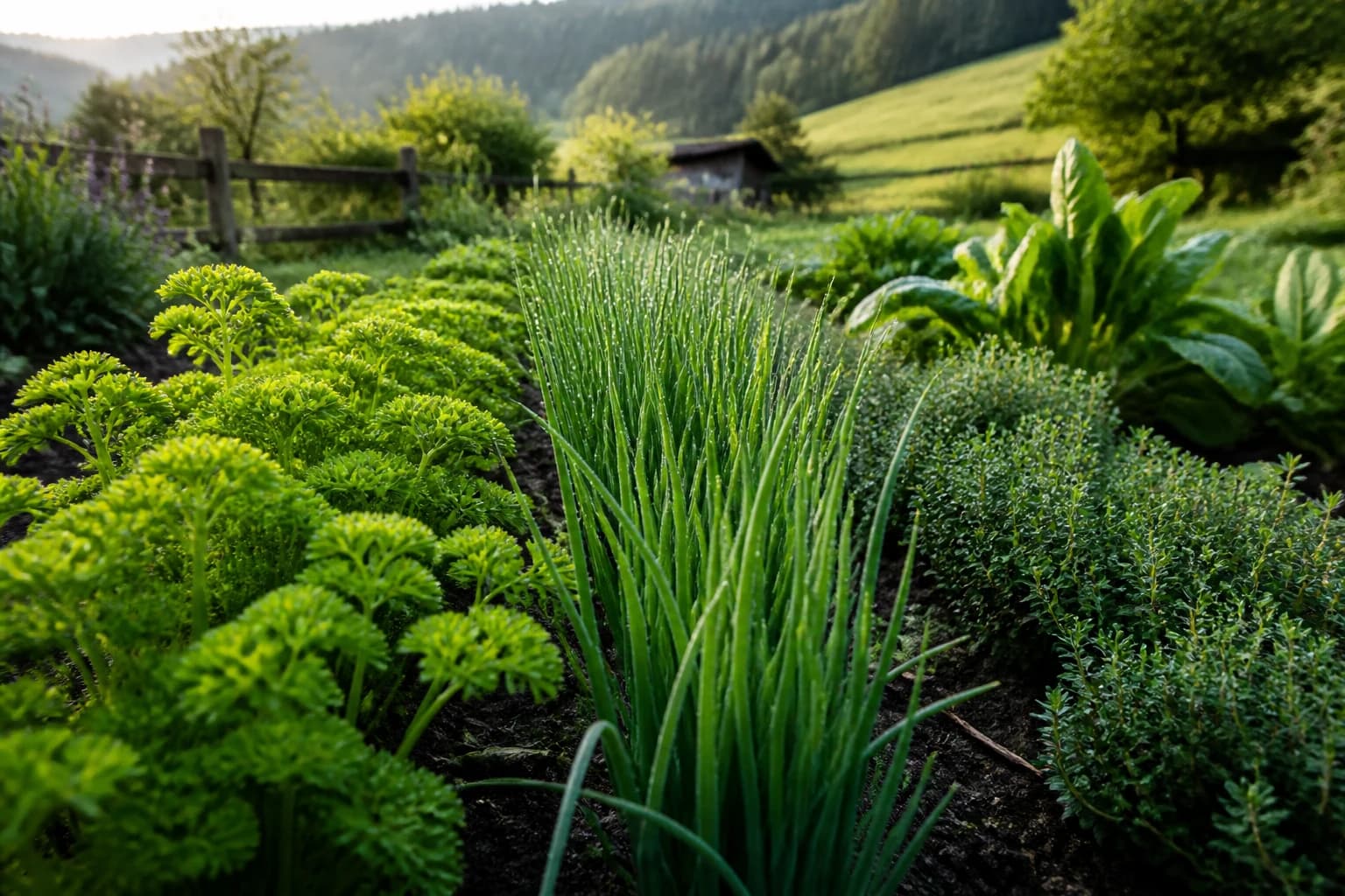 Frische Kräuter aus dem Allgäu