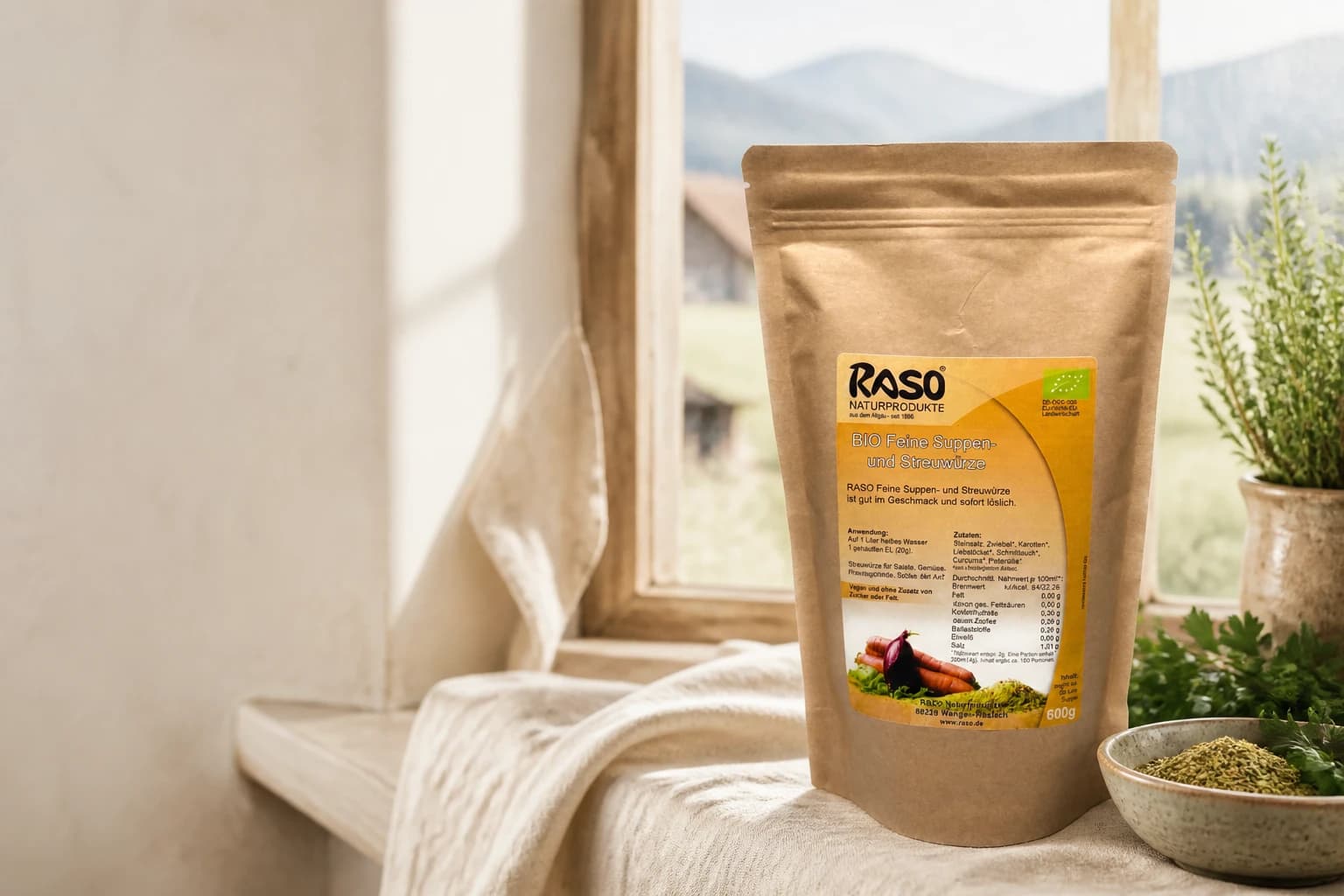 RASO Streuwürze in der Allgäuer Küche
